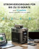 EcoFlow DELTA 2 Portable Power Station with expandable capacity from 1 to 3 kWh, LFP battery, only small defects in packaging, the product is completely unused (Renewed) - 6