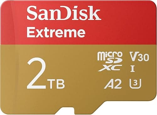 SanDisk Extreme 2 To microSDXC, Carte micro SD + adaptate…