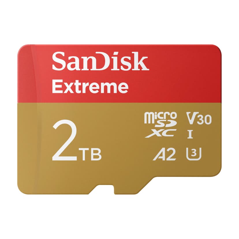 SanDisk Extreme 2 To microSDXC, Carte micro SD + adaptate… - 1