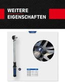 BRILLIANT TOOLS BT141901 1/2 Inch Torque Wrench with Rotary Knob Reversible Ratchet Head 20-200 Nm - 4