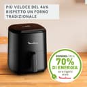 Moulinex Easy Fry Max 5L Air Fryer for Cooking in a Short Time, Energy Saving Up to 70%, Intuitive Control Panel, 10 Automatic Programs, Up to 6 People, EZ245820 - 3