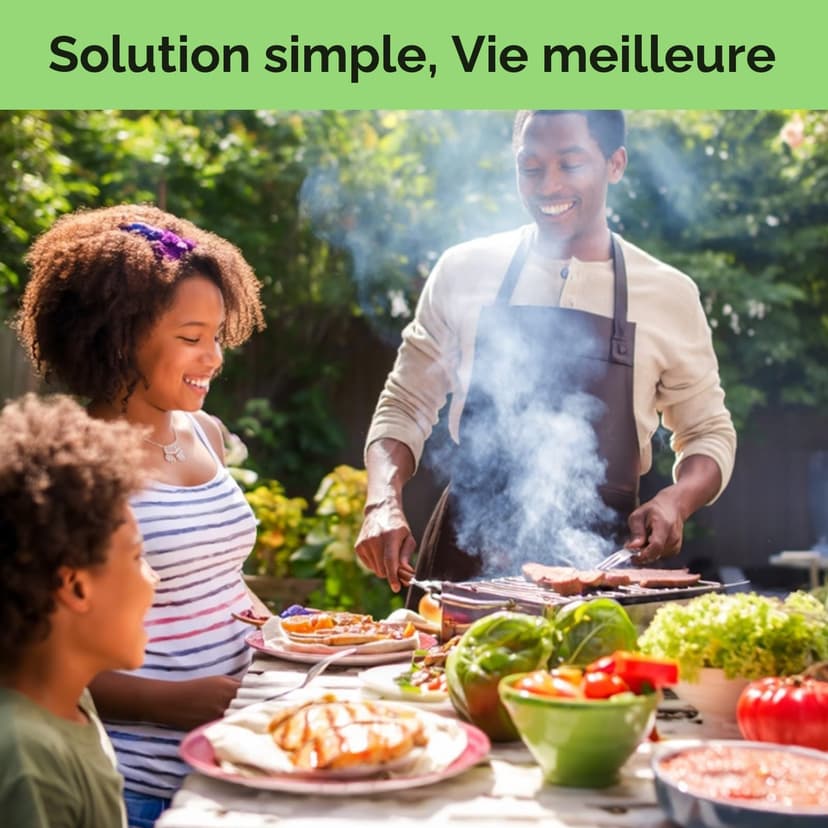 Newbob Bache de Protection pour Barbecue, 80x66x110cm Universelle Housse Barbecue Exterieur Housse Plancha, 420D Oxford Imperméable Coupe-Vent Anti-UV Couverture de Grill - 5