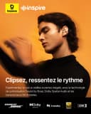 Baseus Inspire XC1 Écouteurs Bluetooth sans Fil Open-Ear, Sound by Bose, Cloud-Confort, Dolby Audio | Hi-Res | Haut-Parleur Hybride 2 Voies | Tweeter Knowles BA, autonomie 40 h, IP66, AI-Clear Calls - 2