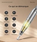 MelodySusie SC300F Professionnel Ponceuse pour Ongles à Clip, Rechargeable Sans Fil Lime à Ongle Electrique 30000 tr/min, avec LCD écran et Vitesse Réglable, pour Salon - 3