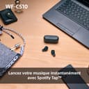 Sony WF-C510 Truly Wireless - Ecouteurs Intra-Auriculaires Bluetooth, Petits, Légers, Connexion Multipoint, Son Ambiant, IPX4, Spotify Tap, Charge Rapide, Batterie jusqu'à 22h, iOS et Android – Noir - 9