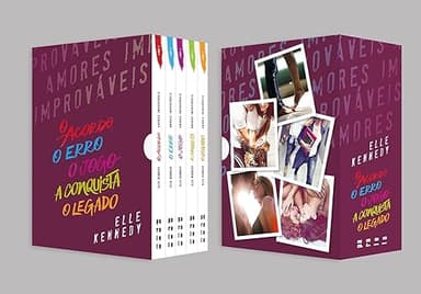 BOX AMORES IMPROVÁVEIS (SÉRIE COMPLETA) - EXCLUSIVO - 1ª …