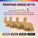 OVERTURE Matte PLA Filament Upgraded 1.75 mm, 1 kg (2.2 lbs) Spool, Dimensional Accuracy +/- 0.03 mm Filament for 3D Printers (1 kg-03 Light Brown) - 3