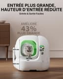 PETKIT PUROBOT MAX PRO 2 Litiere Chat Autonettoyante, Bac Litière Autonettoyante Nouvelle Amélioré avec Caméra, Entrée plus Grande,Wi-FI 2,4GHz&5GHz,Nettoyage et Suivi de Santé AI,pour Plusieurs Chats - 2