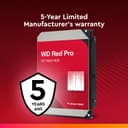 WD Red Pro 12 To NAS Disque Dur Interne 3,5" - 7200 RPM Classe, SATA 6 Gb/s, CMR, Cache de 512 Mo - 5