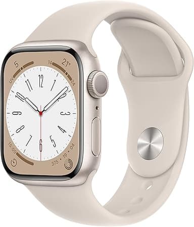 Apple Watch Series 8 (GPS, 41MM) Boîtier en Aluminium lum…