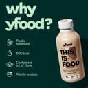 yfood Classic Choco, tasty meal replacement, THIS IS FOOD drink, 30 g of protein, 26 vitamins and mineral (12 x 500ml) - 3
