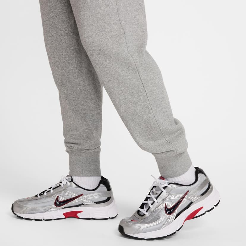 Nike Mens M Nk Club Ft Jogger Pants, Dk Grey Heather/Lt Smoke Grey/White, M EU - 4
