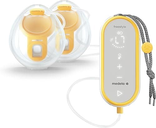 Medela Freestyle Hands-Free Breast Pump, Portable and Dis…