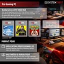 SYSTEMTREFF PC Gamer AMD Ryzen 7 5700X 8x4.6GHz | Nvidia RTX 5060 8Go DX12 | 1To M.2 NVMe | 32Go DDR4 RAM | Windows 11 | Ordinateur de Bureau WLAN pour Les Joueurs, Les Gamers & Streamer - 5