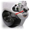 VALEO 438183 Starter Power: 1,3 kW Stop & Start: NO Number of teeth: 9/10 teeth Voltage: 12 V Rotation direction: CLOCKWISE - 2