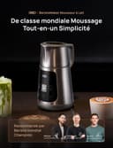 DREO Mousseur à Lait Électrique [Amélioré], Mousseur Automatique All-in-1 de 450ml pour Lait, Cappuccino, Chocolat Chaud, Plus de 30 Boissons, Facile à Nettoyer, Lavable au Lave-vaisselle, Écran LED - 2