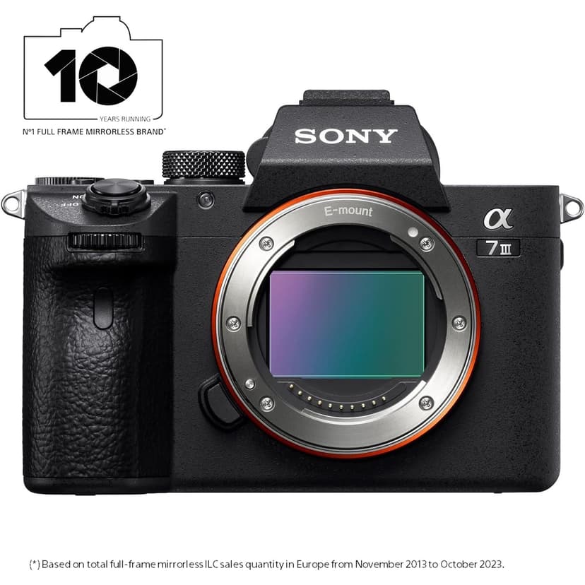 Sony Alpha 7 III Full-Frame Mirrorless Camera with 28-70mm Lens (24.2MP, 4K Video, Fast 0.02s 693 Point Hybrid AF & 5 Axis stabilisation - Ideal for Enthusiasts, Hybrid Shooter and Low Light imaging) - 3