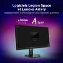 Lenovo Legion 27Q-10 OLED - Écran Gaming de 26.5" avec Eyesafe (QHD, QD-OLED, 240Hz, 0.03ms GtG, 2xHDMI+DP, AMD FreeSync Premium) - Réglage en Inclinaison - Noir - 4