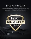 Lexar EQ790 4TB SSD, M.2 2280 PCIe Gen4x4 NVMe 1.4 Internal SSD, Up to 7,000MB/s Read, High-Performance Storage Internal Solid State Drive for AI Rendering, 4K Video Editing, PC & PS5 Gaming - 7
