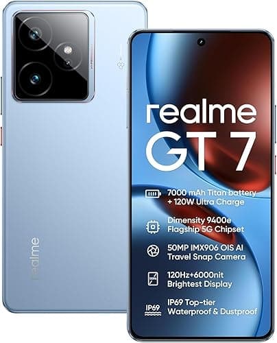 realme GT 7 5G Smartphone 12+512GB,Dimensity 9400e Chipse…