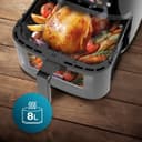Cecotec Air Fryer 8 Litre – Air Fryer Cecofry&Grill Duoheat 8000. 2200 W, Dual Resistance, Dietary and Digital, Window, Adjustable Temperature 80-200°C, 8 Menus - 6