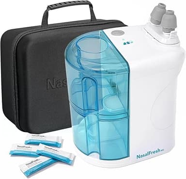 NASALFRESH MD Premium Bundle – Dual Powered Nasal Irrigat…