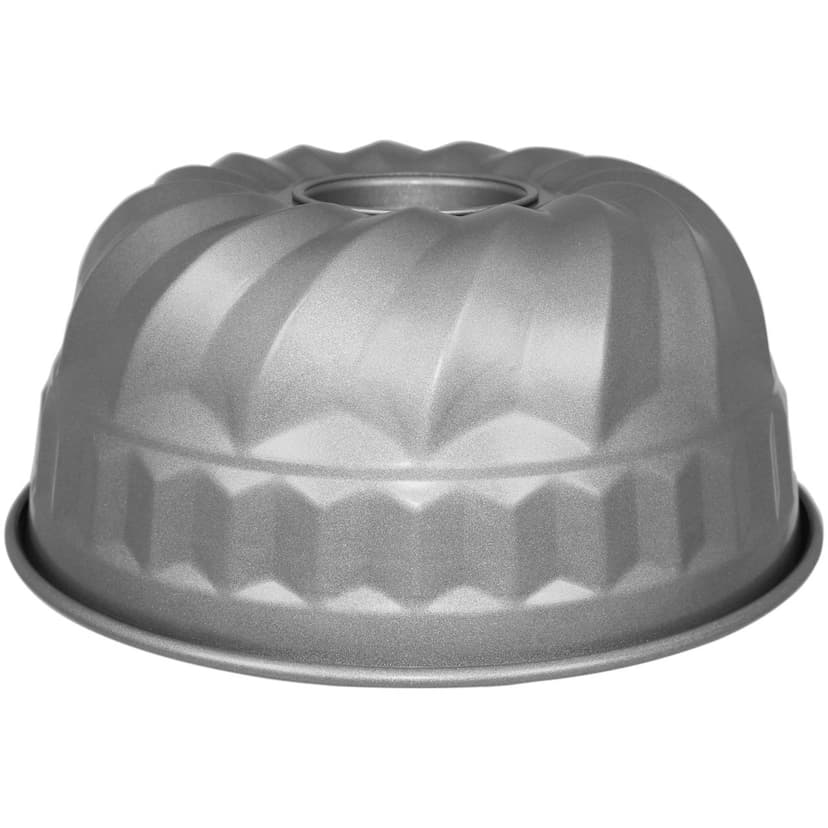 PME - Moule à Kouglof Anti-adhérent en Acier au Carbone 220 mm x 100 mm de Profondeur, Silver - 2