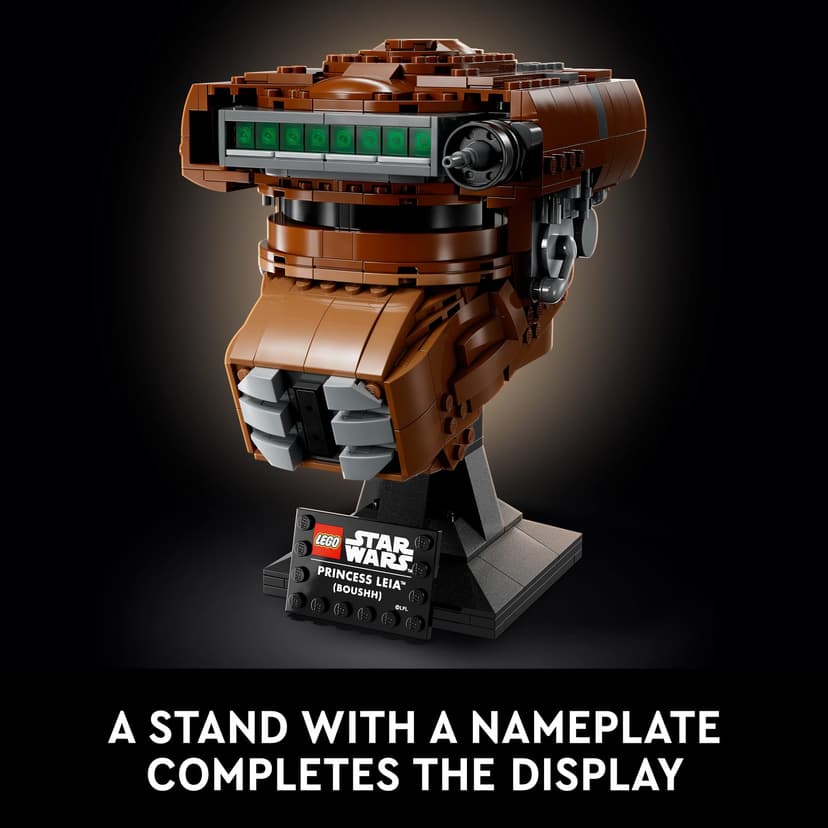 LEGO 75351 Star Wars Princess Leia (Boushh) Helmet Celebrate the 40th Anniversary of a Classic Scene With This Buildable Display Piece18+ 670 Pieces - 5