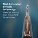 Philips Sonicare 7100 Electric Toothbrush, Sonic Toothbrush with App, 4 Brushing Modes and 3 Intensity Levels, Pressure Alert, EasyStart, SmarTimer, Navy Blue, Model HX7423/01 [New Technology] - 2