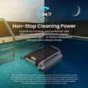 Betta SE Plus - Solar Powered Robotic Pool Surface Skimmer with Dual Charging Options and 30-Hour Continuous Cleaning Battery Power, Shallow Water Safeguard, and Twin Salt Chlorine Tolerant Motors - 2