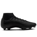 Nike Zm Superfly 10 Acad Fg/Mg Men's Football Shoe, Black/Black/Deep Jungle, 9 - 4