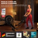 Sportstech CX700 avec Technologie LED innovatrice | Appareil Professionnel, vélo elliptique pour la Maison | 12 programmes | avec système de freinage magnétique de 24 kg | Marque de qualité Allemande - 8