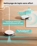 Lefant Aspirateur Robot 6000Pa, Navigation Laser dToF, Évitement Précis des Obstacles, Contrôle par App/Alexa, Anti-Enchevêtrement Idéal pour Poils d'animaux, Cheveux et Sols Durs, M310 Ultra - 5