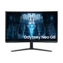 Samsung ODYSSEY Neo G8 32'' 240Hz -1ms, Dalle VA,Incurvé 1000R, Résolution UHD : 3840x2160, 1 000 000:1, HDR 2000, FreeSync Premium Pro, Pied Ajustable, HDMI, DisplayPort - 1