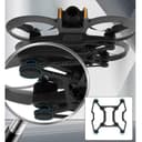 AVATA 2 Carbon Fiber Chassis Armor Protection, Anti-Collision Bottom Armor with Retaining Strap Drone Accessories for DJI AVATA 2, Corrosion Resistance & Wear Resistance - 2