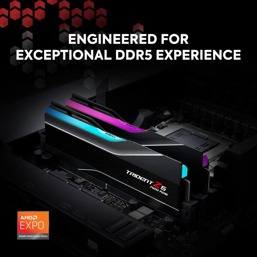 G.skill Trident Z5 Neo Rgb - Ddr5 - Kit - 64 Gb: 2 X 32 gb - 2