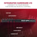 Akai Professional MPK Mini Plus - USB MIDI Keyboard Controller with 37 Mini Keys, 8 MPC Pads, Sequencer, MIDI/CV/Gate I/O, Music Production Software and Native Instruments Sound Package - 7
