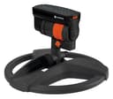 Gardena AquaZoom compact rectangular sprinkler: Sprinkler for watering areas of 9–216 m², range 3–18 m, spread 3–12 m, built-in filter (18708-20) - 1