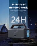 soundcore Anker Boom 2 Bluetooth Speaker, Outdoor Speaker with 80W, Subwoofer, BassUp 2.0, 24H Playtime, IPX7 Waterproof, Floatable, RGB Lights, Custom EQ, USB-C, Portable for Camping, Beach, Garden - 6