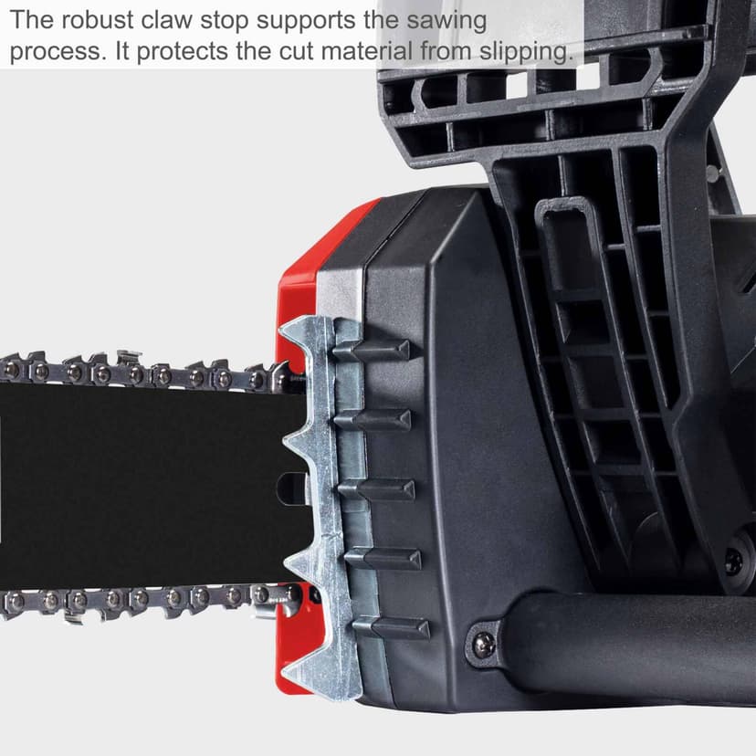 Scheppach CSE2600 Electric Chainsaw | 2400W Motor | 18" Bar | 15 m/s Speed | Tool-Free Tensioning - 4