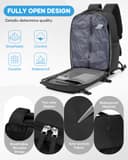 SZLX Vacuum Backpack Carry-on Luggage Women, Airbag Backpack with Vacuum System for Travel, Ryanair Travel Ruscksack Cabin Size with Pump Waterproof Men's Vacuum Suitcase - 5