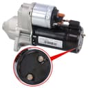 VALEO 438183 Starter Power: 1,3 kW Stop & Start: NO Number of teeth: 9/10 teeth Voltage: 12 V Rotation direction: CLOCKWISE - 5