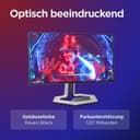 Lenovo Legion Pro 27Q-10-26.5" Gaming Monitor with Eyesafe (QHD, QD-OLED, 280Hz, 0.03ms GtG, 2xHDMI+DP+ USB Type-C, AMD FreeSync Premium Pro) - Tilt Adjustment - Black-White - 6