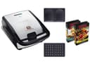 TEFAL MENAGE - Snack collection-700 W-2 jeux de plaques croques et gaufres-2 livrets de recettes-Noir inox - TEFAL MENAGE - FDS-119997 - 4