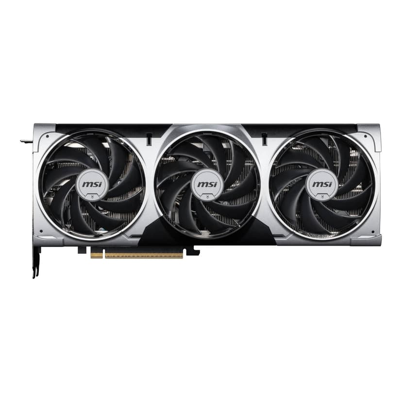 MSI GeForce RTX 5070 12G VENTUS 3X OC Graphics Card - RTX 5070 GPU, 12GB GDDR7 (28Gbps/192-bit), PCIe 5.0 - Triple Fan Thermal Design (3 x TORX FAN 5.0) - HDMI 2.1b, DisplayPort 2.1b - 2