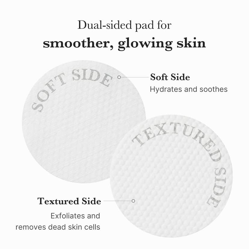 medicube Zero Pore Pads 2.0, Tonifiants Pour Le Visage À Double Texture Pour L'Exfoliation Et Le Soin Des Pores Avec 4,5% D'Acide Lactique Aha (70 Unidades) - 6