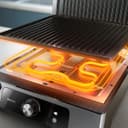 Philips Contact Grill - Adjustable Temperature Large Cooking Surface and High Power - Removable Non-Stick Plates and Grease Catcher (HD6301/90) - 4