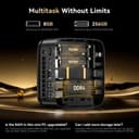 NiPoGi Essenx E1 Mini PC AMD Ryzen 3250U Windows 11 Pro (2C/4T, up to 3.5 GHz) 8GB DDR4 RAM + 256GB SSD, 4K@60Hz dual display HDMI 2.0 + DP/Wi-Fi/BT/LAN, mini computer for office/education - 7