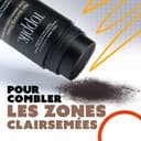 Toppik Hair Building Fibres Powder, Medium Brown, 27.5g Bottle - for A Thicker-looking Hairline, Crown and Beard, Instant Thinning Concealer for Men and Women ​ - 2