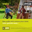RYOBI - Ponceuse Excentrique Sans Fil 18V ONE+ RROS18-0 – Plateau Ø125 mm, Collecteur de Poussière, Mouvements Orbitaux Puissants – Finition Bois, Peinture, Métal – Batterie Non Incluse - 8